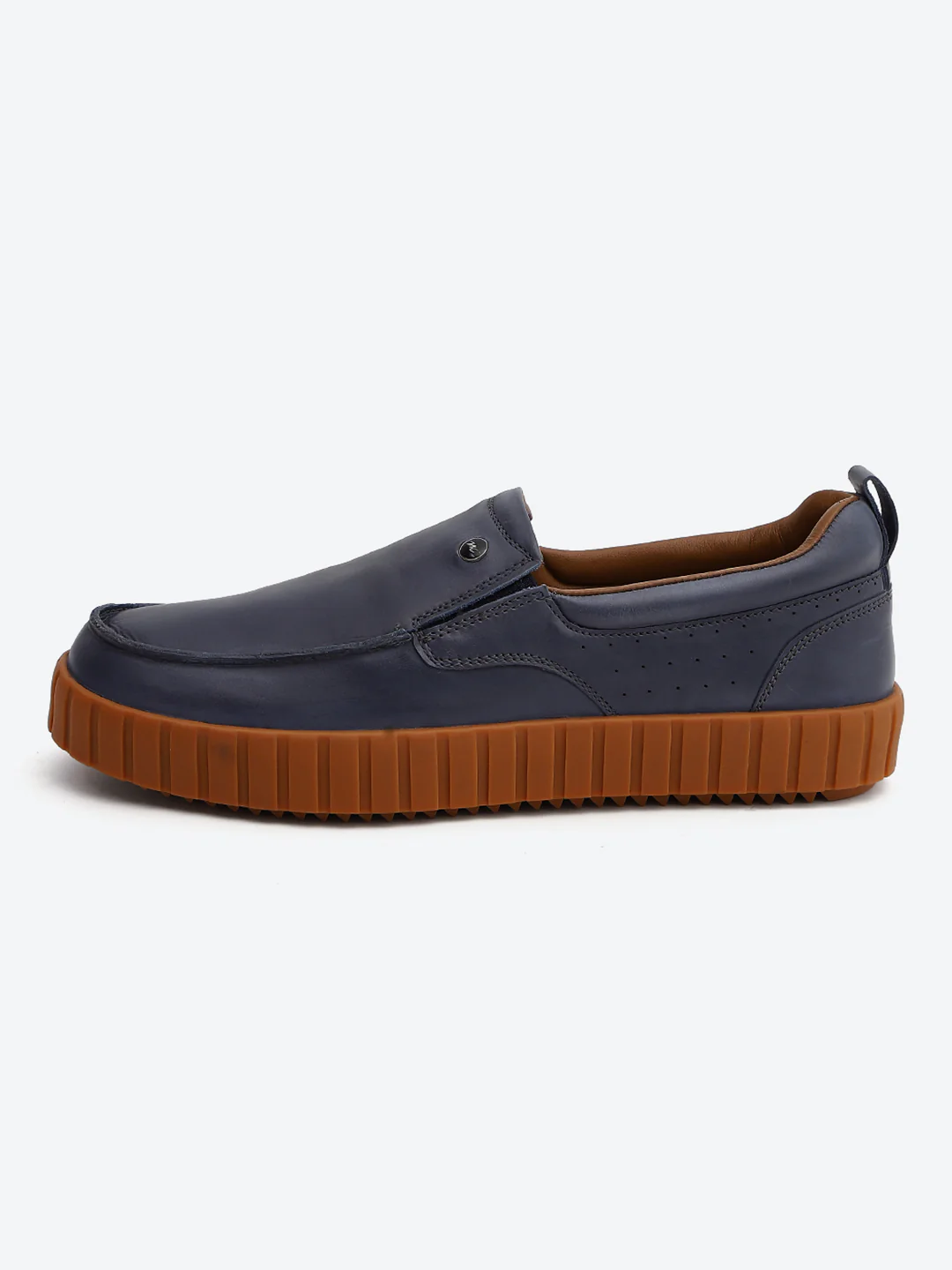 Monte Carlo Navy Blue Casual Slip-On Loafers/Moccasins for Men - Image 4