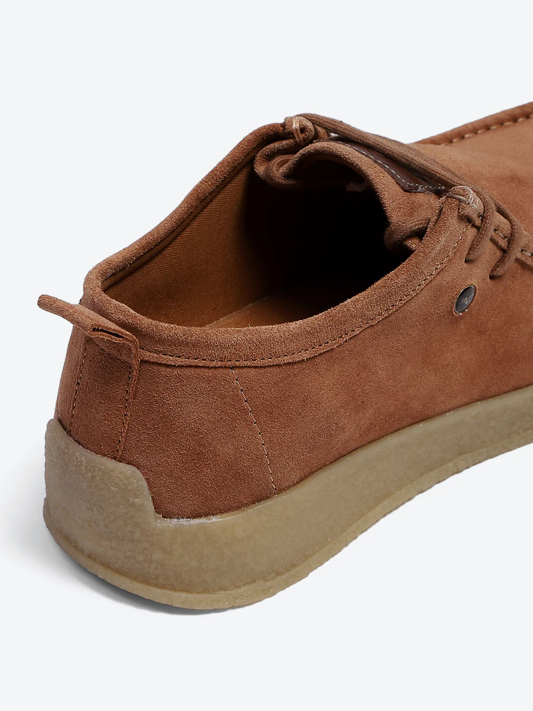Monte Carlo Peach Casual Moc-Toe-Lace Up Shoe for Men - Image 9