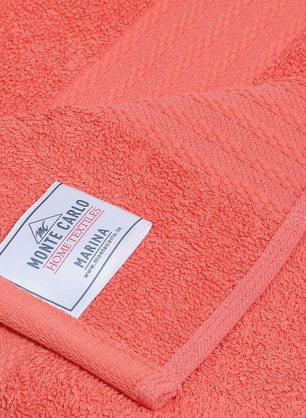 Peach Cotton 400 GSM Bath Towel - Image 4
