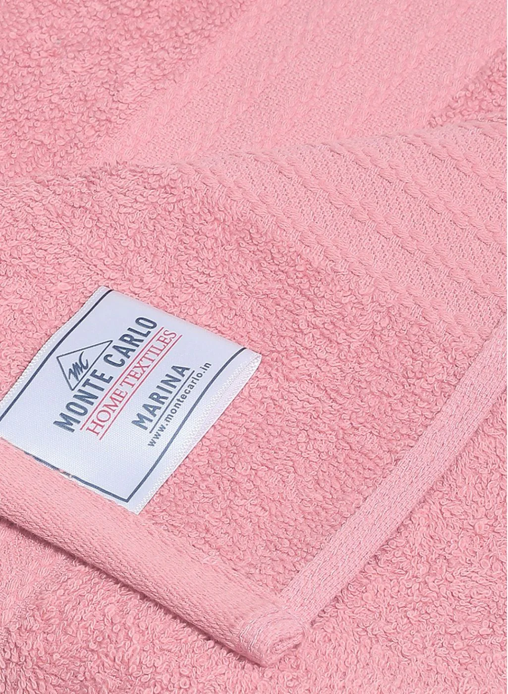 Pink Cotton 400 GSM Bath Towel - Image 4