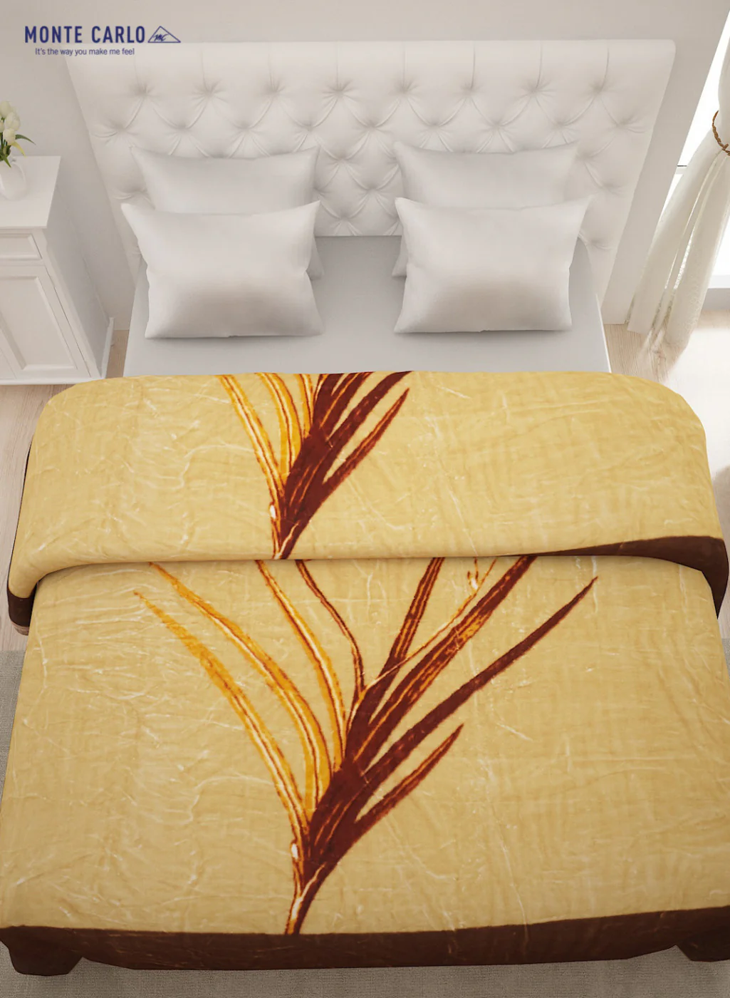 Printed Mink Double Blanket for Mild Winter -2 Ply - Image 4