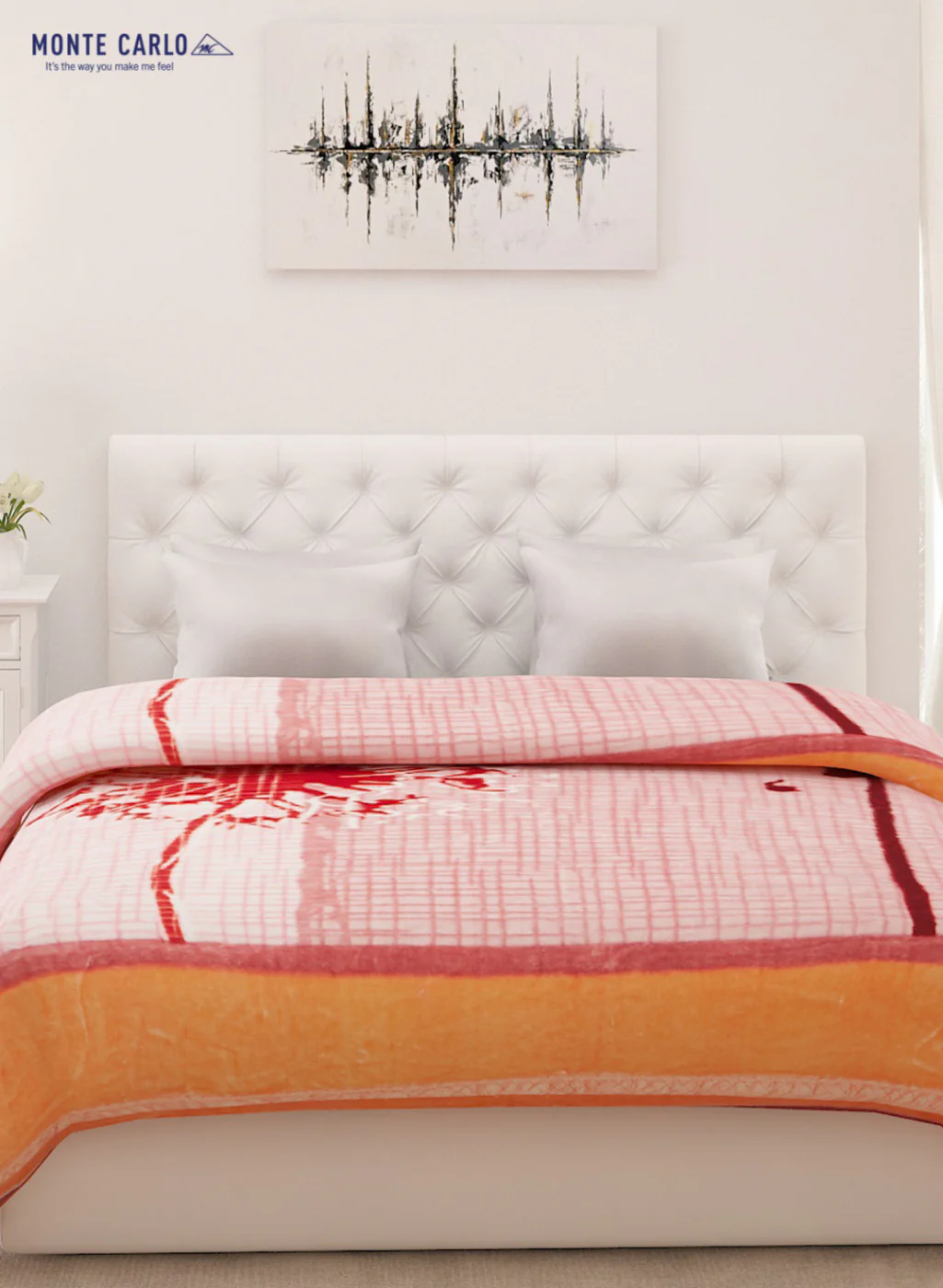 Printed Mink Double Blanket for Mild Winter -2 Ply - Image 3