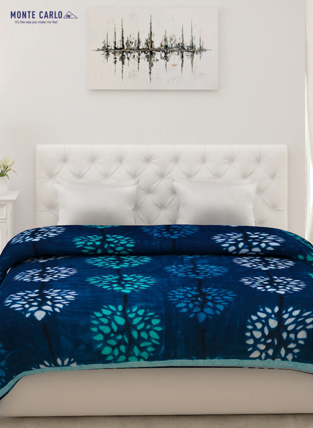 Printed Mink Double Blanket for Mild Winter -2 Ply - Image 3