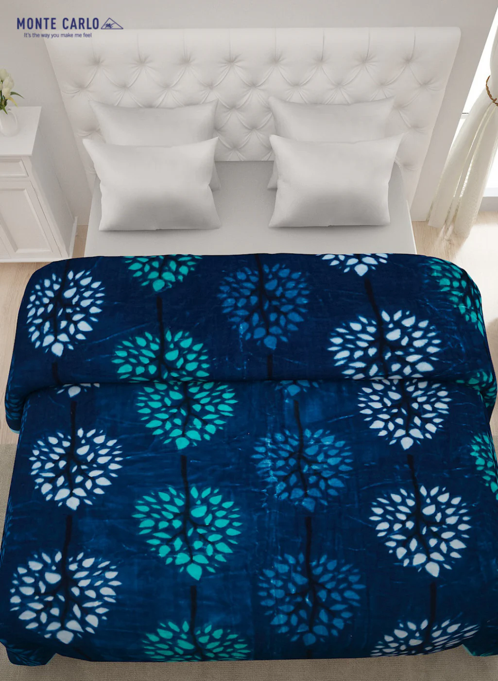 Printed Mink Double Blanket for Mild Winter -2 Ply - Image 4