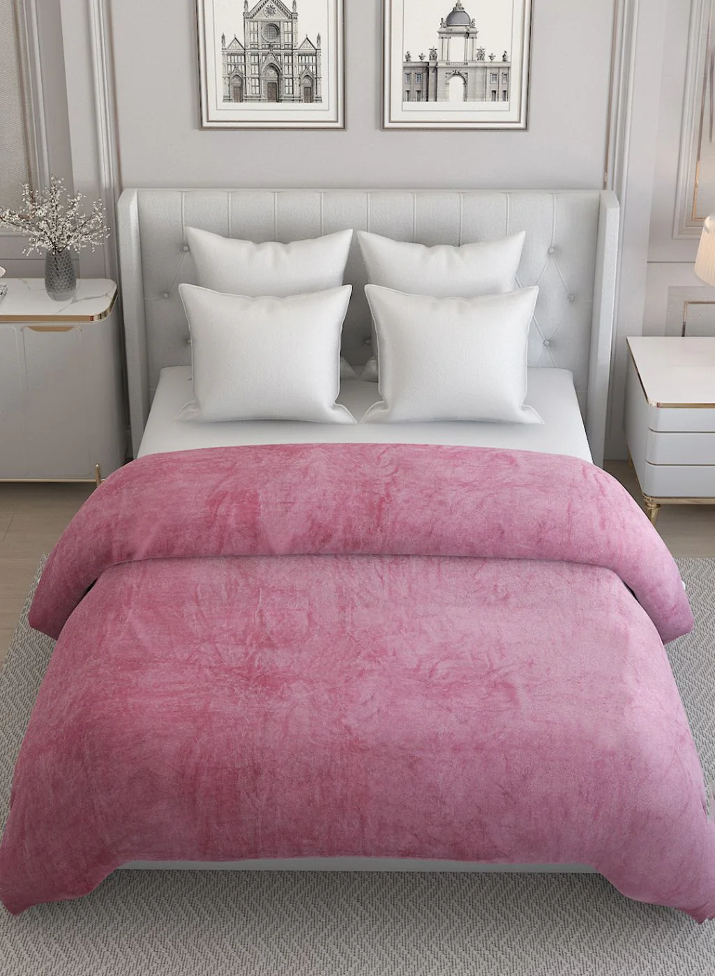 Printed Queen Blanket for AC Room - 240 GSM - Image 3