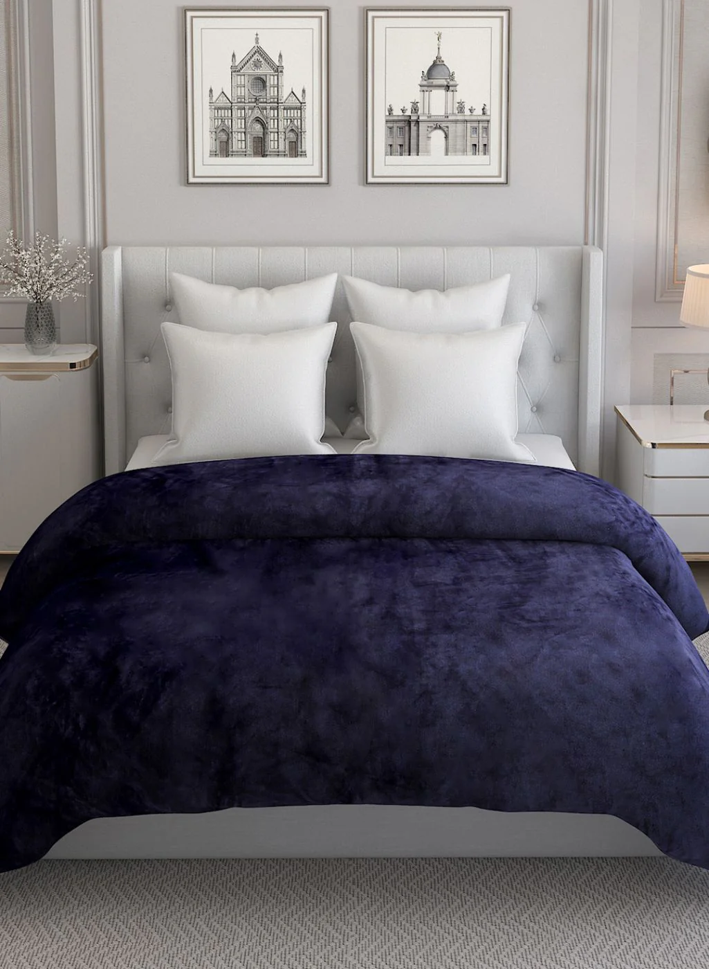Printed Queen Blanket for AC Room - 240 GSM - Image 2