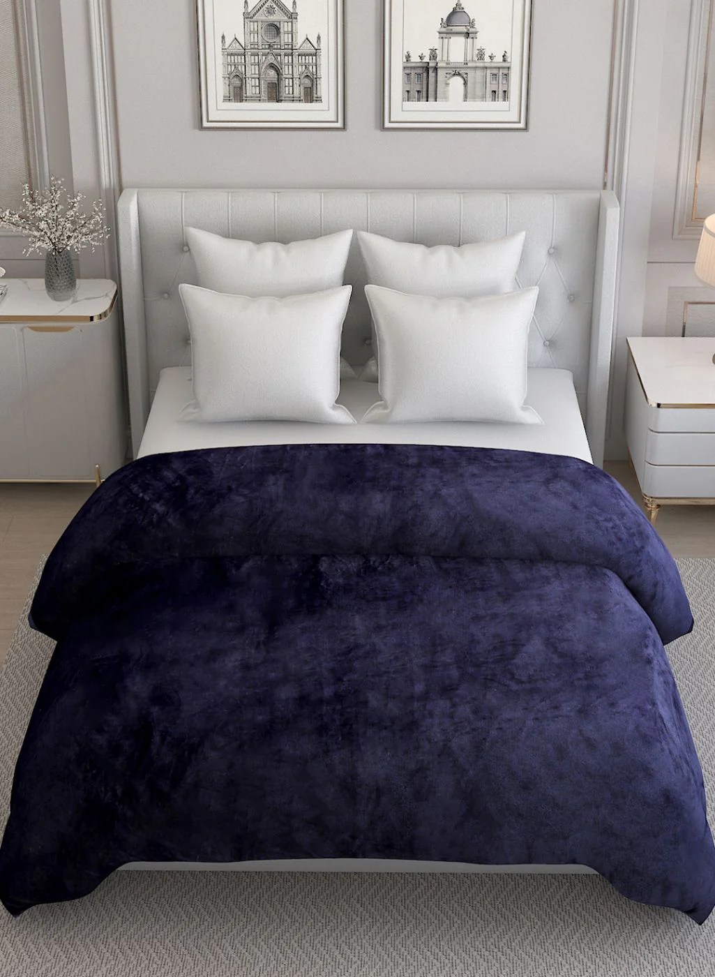 Printed Queen Blanket for AC Room - 240 GSM - Image 3