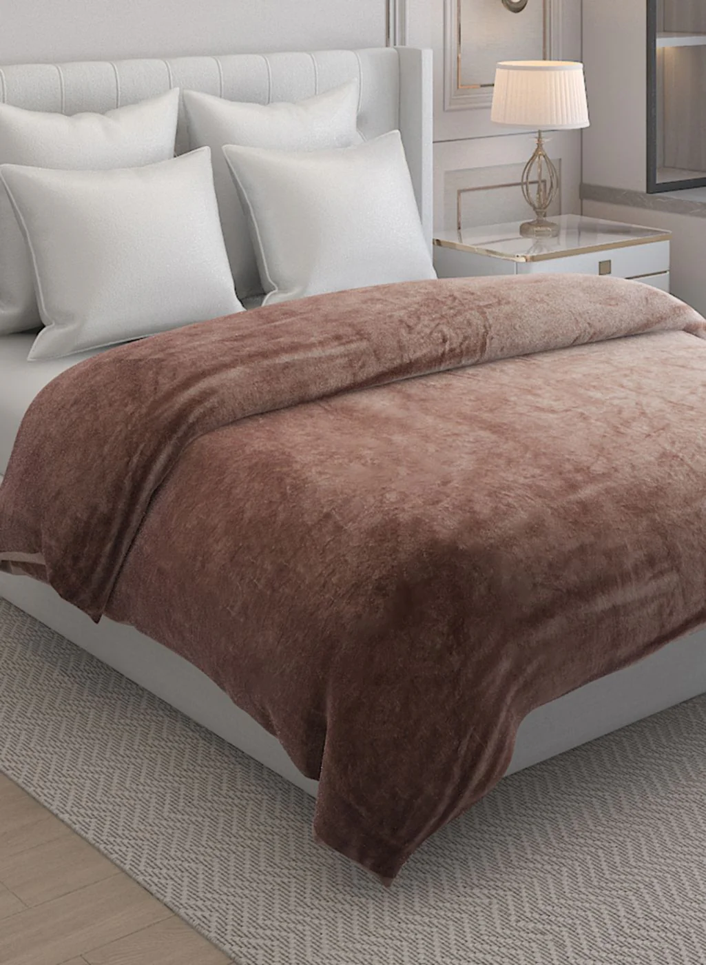 Printed Queen Blanket for AC Room - 240 GSM - Image 4