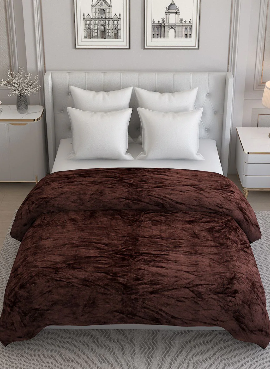 Printed Queen Blanket for AC Room - 240 GSM - Image 3
