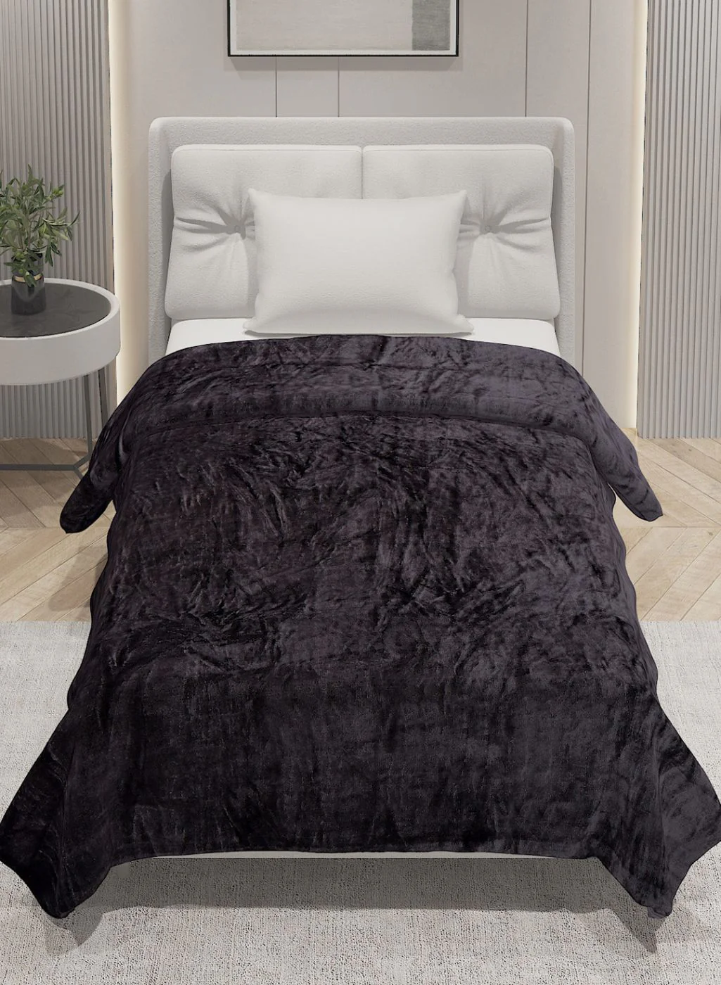 Printed Single Blanket for AC Room - 240 GSM - Image 3