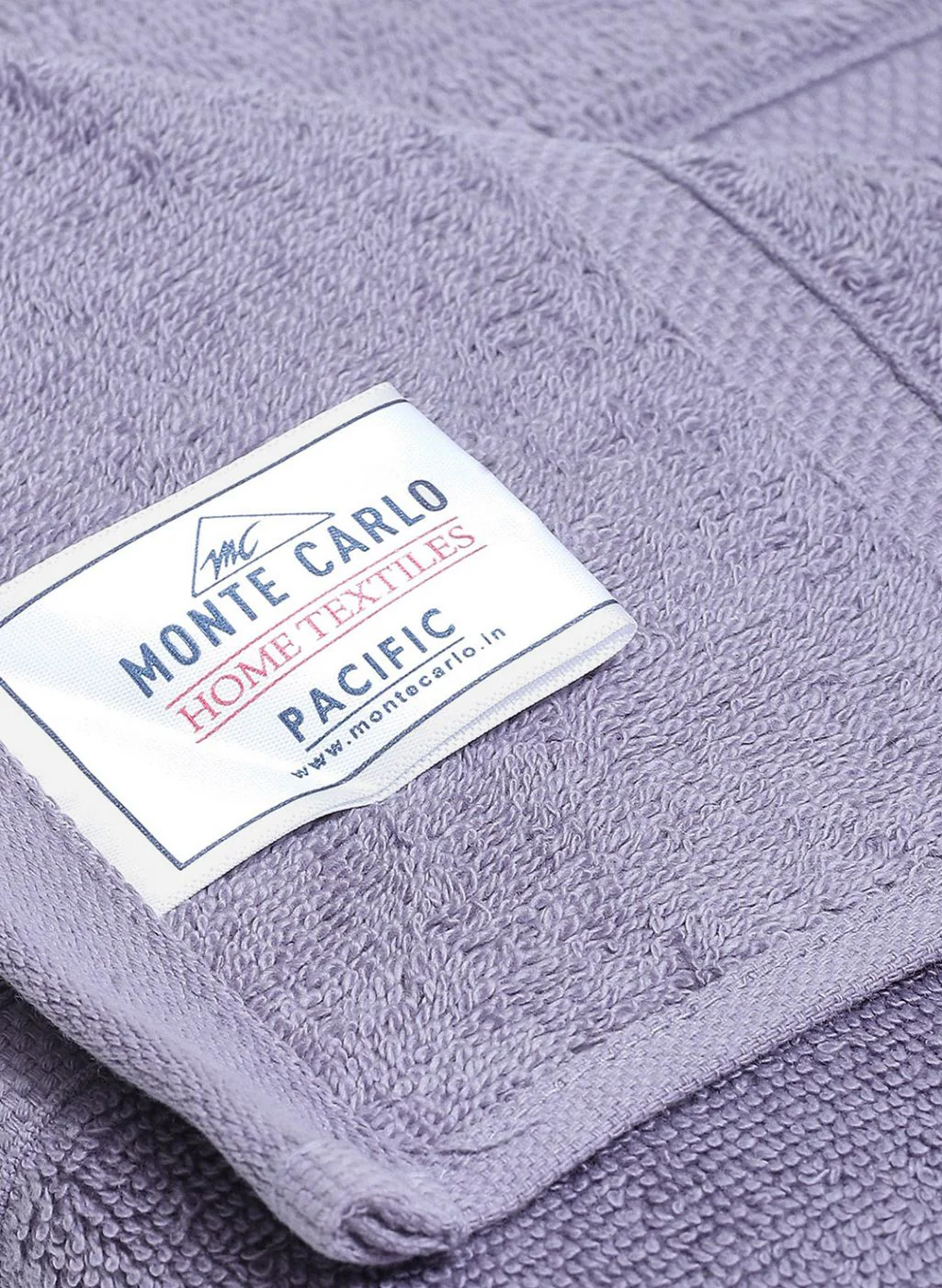 Purple Cotton 525 GSM Bath Towel - Image 4