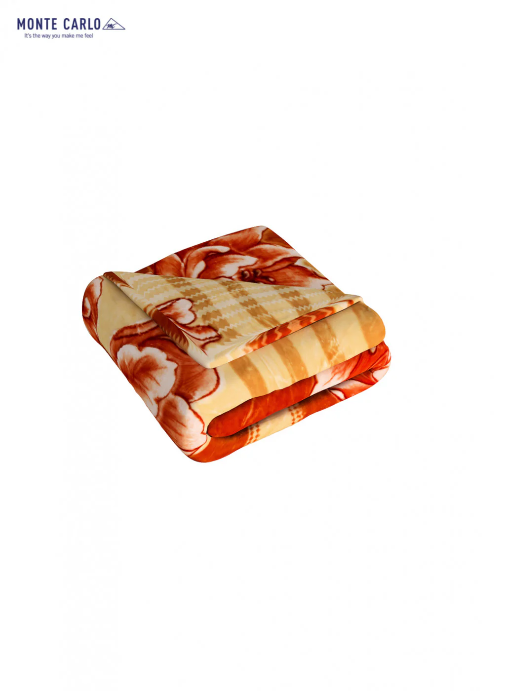 Single Bed Multicolor Mink Blanket - 2 Ply - Image 6