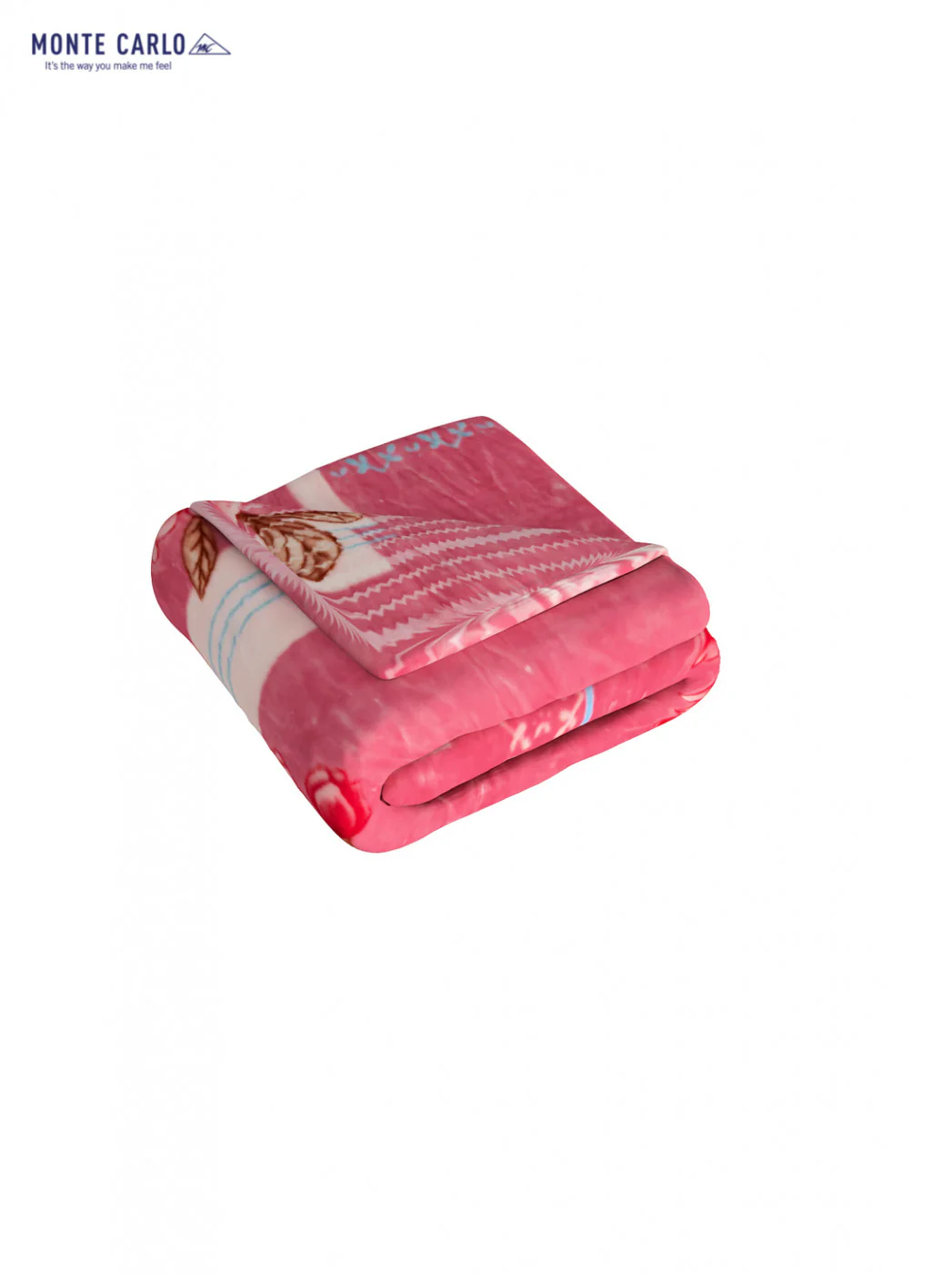 Single Bed Multicolor Mink Blanket - 2 Ply - Image 6