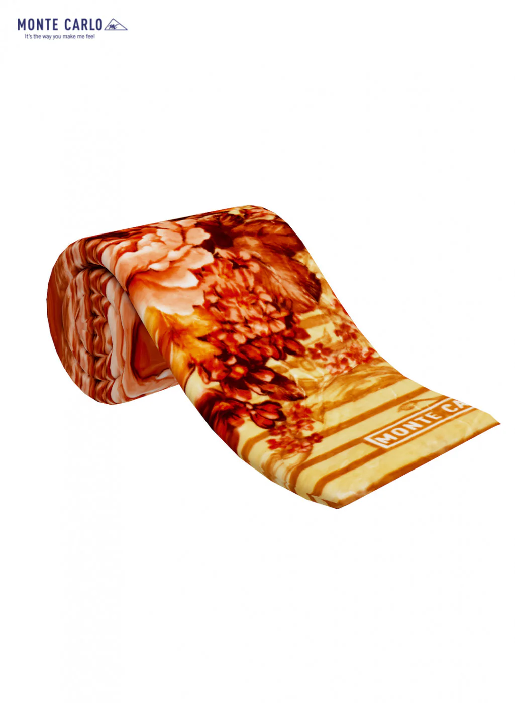 Single Bed Multicolor Mink Blanket - 2 Ply - Image 4