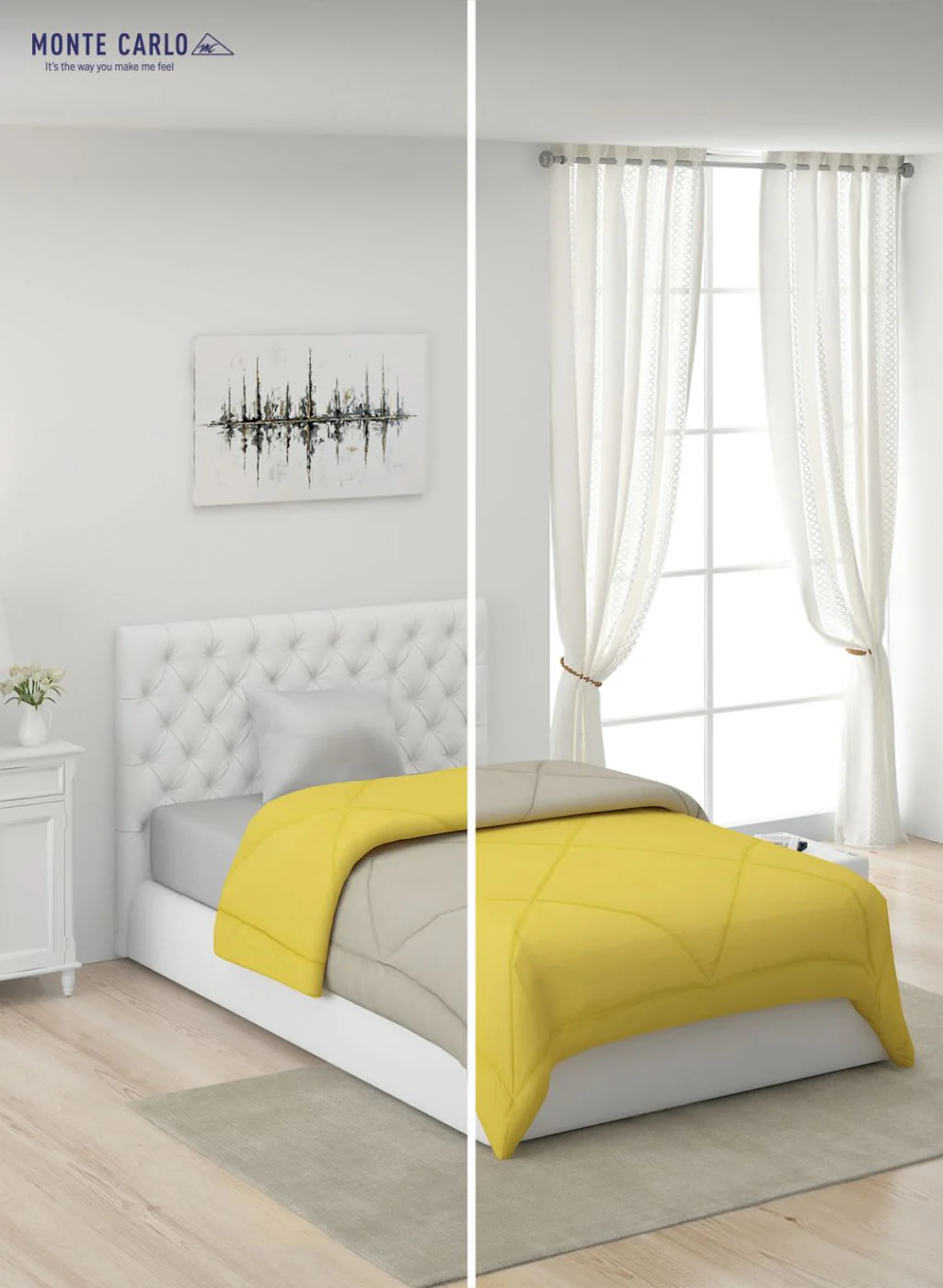Solid Microfibre Single Comforter for Mild Winter - Image 3