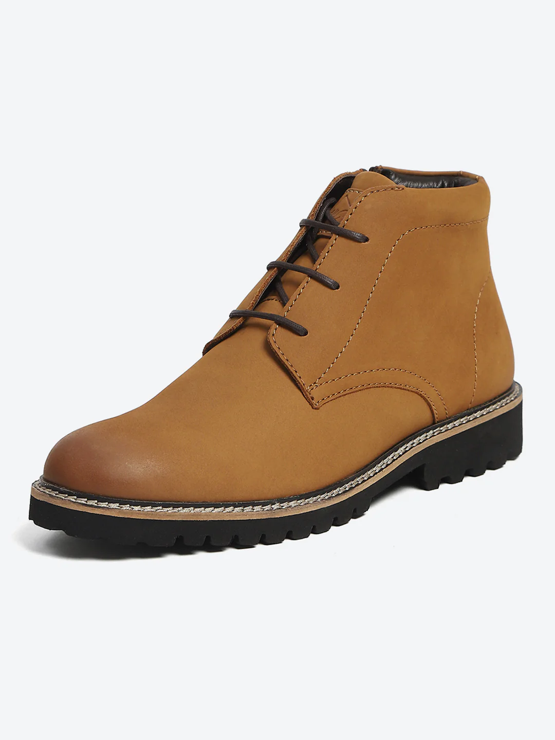 Monte Carlo Tan Casual Chukka Style Ankle Boots for Men - Image 3