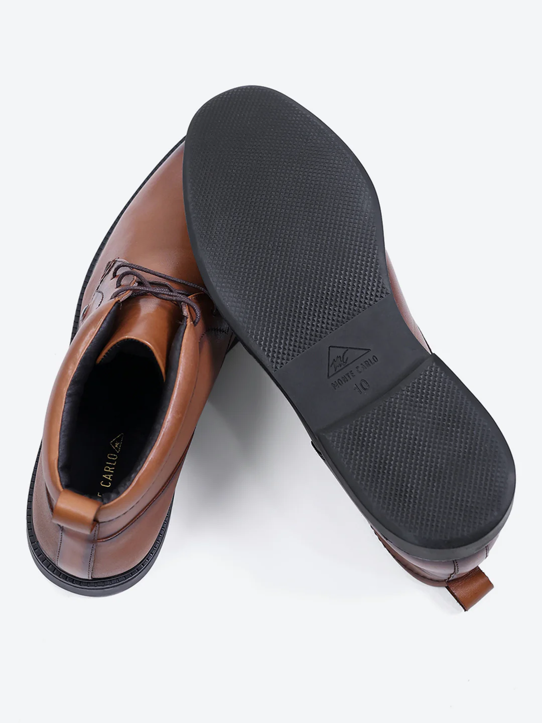 Monte Carlo Tan Chukka Formal | Smart Casual Lace Up Ankle Boots for Men - Image 8