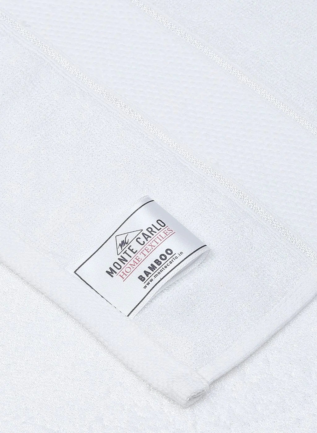 White Cotton 600 GSM Bath Towel - Image 4