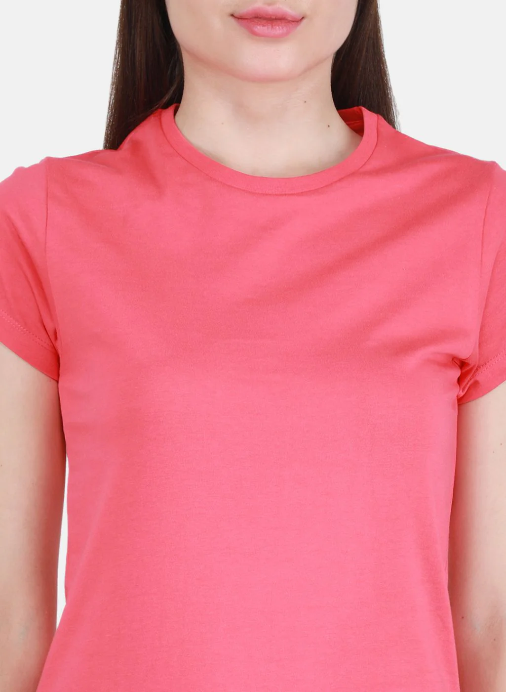Women Aqua Blue & Pink Solid Top 2 Pc Set - Image 6