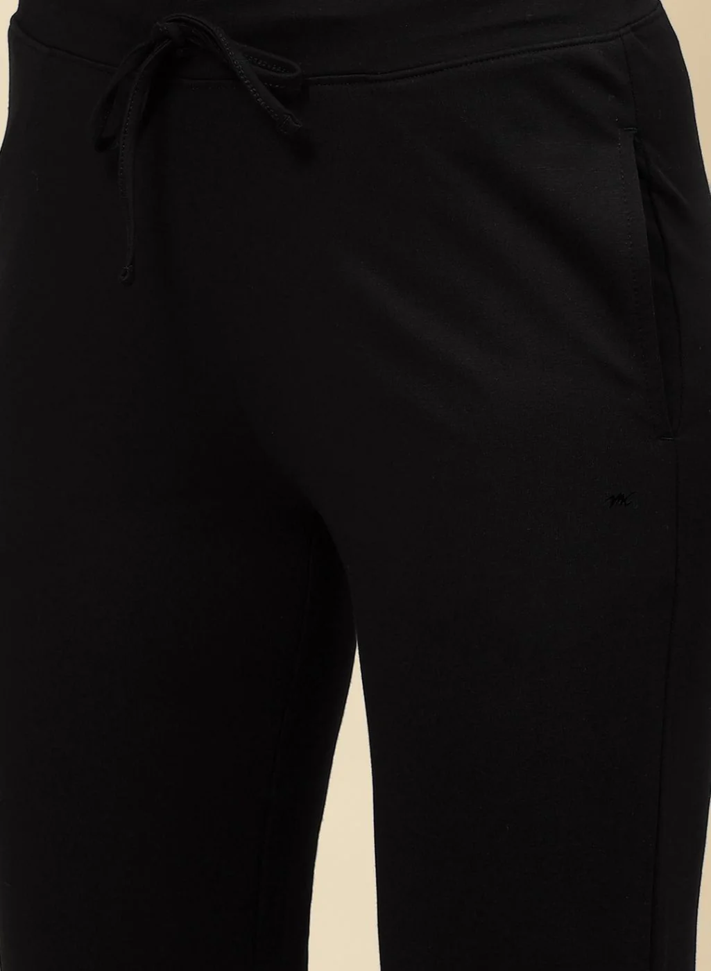 Women Black Regular Fit Lower - Image 6