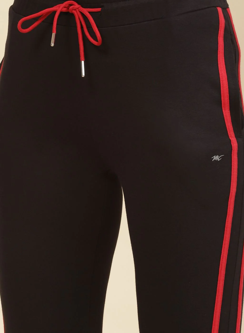 Women Black Regular Fit Lower - Image 6