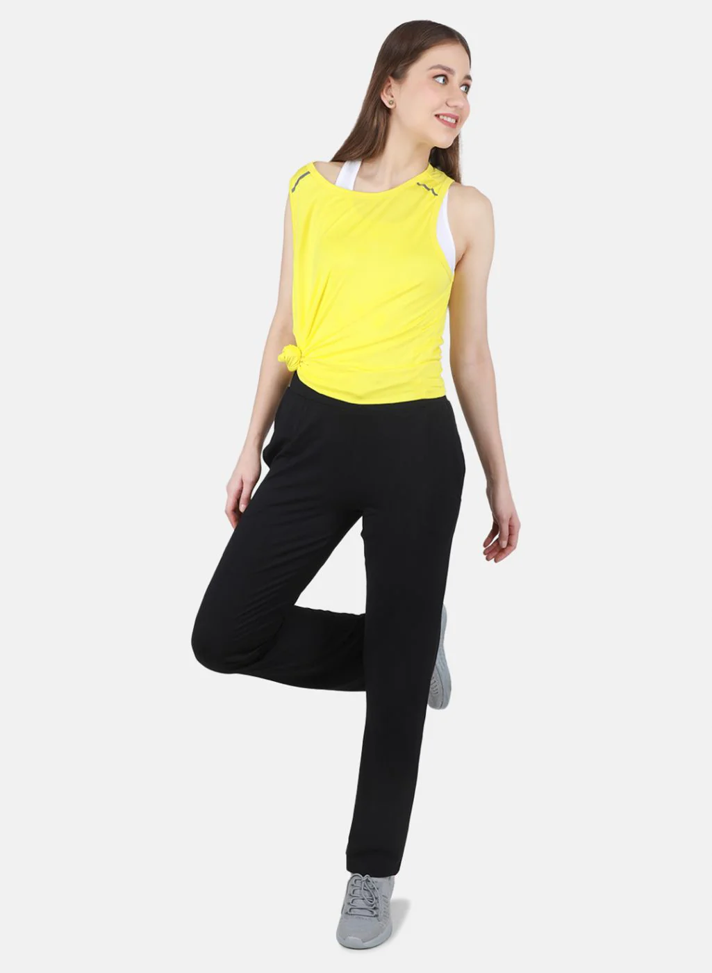Women Black Regular Fit Lower - Image 4