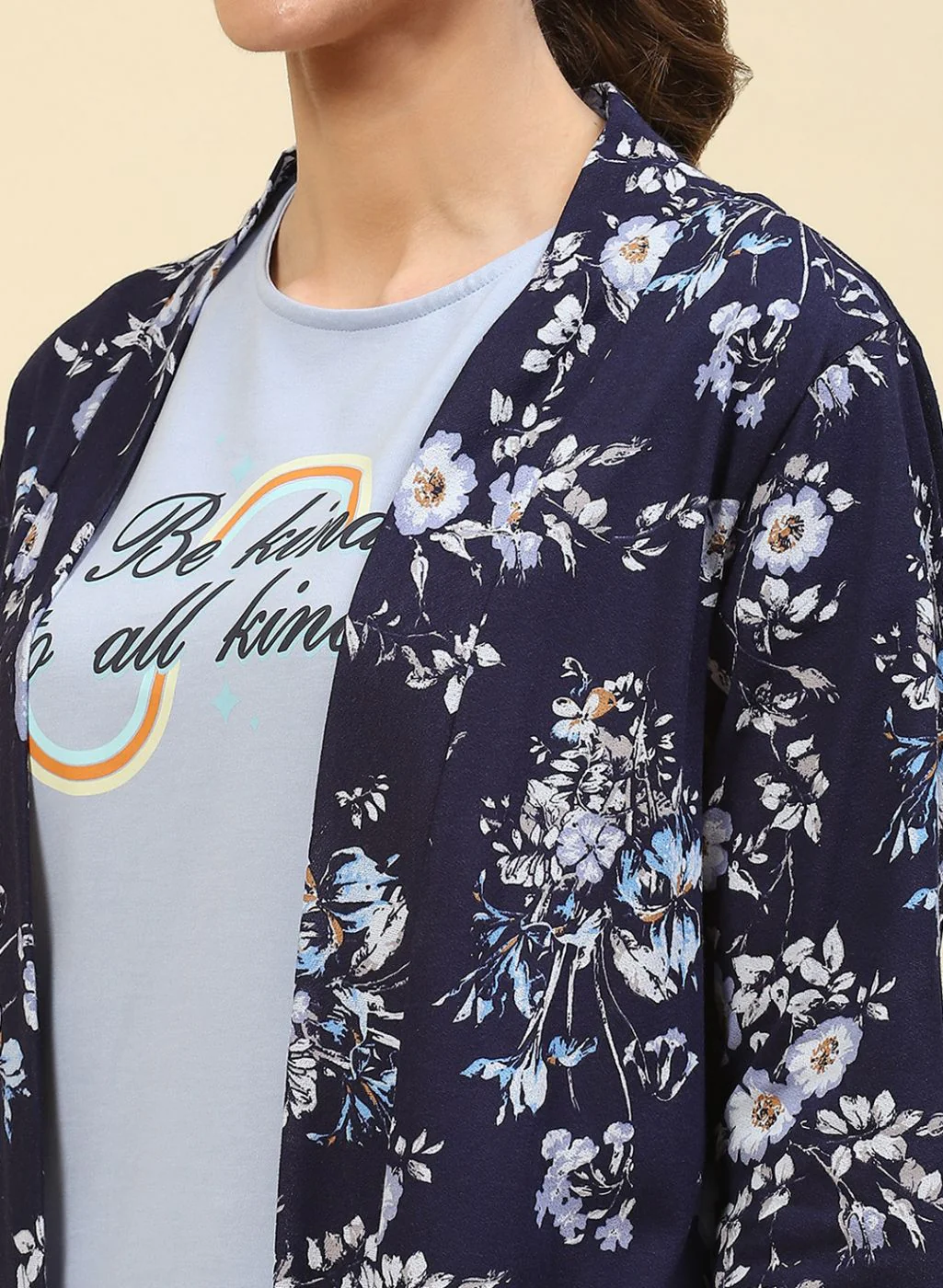 Women Blue Printed Combo Set - Image 7