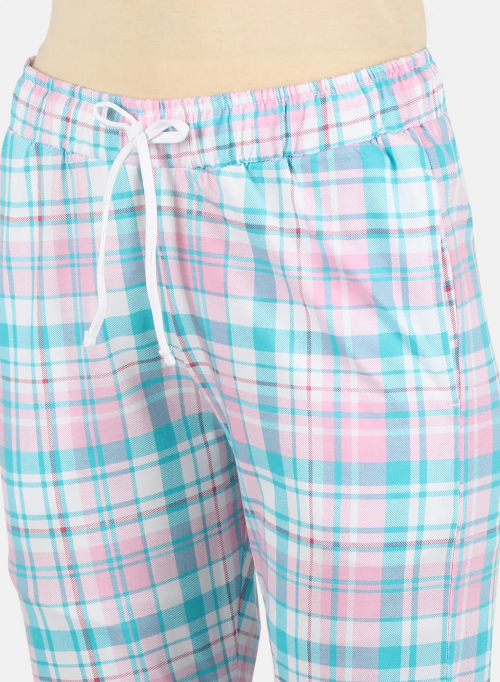Women Blue Printed Lower Set - Image 5