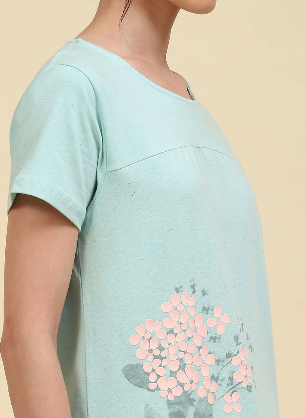 Women Blue Printed Lower Set - Image 6
