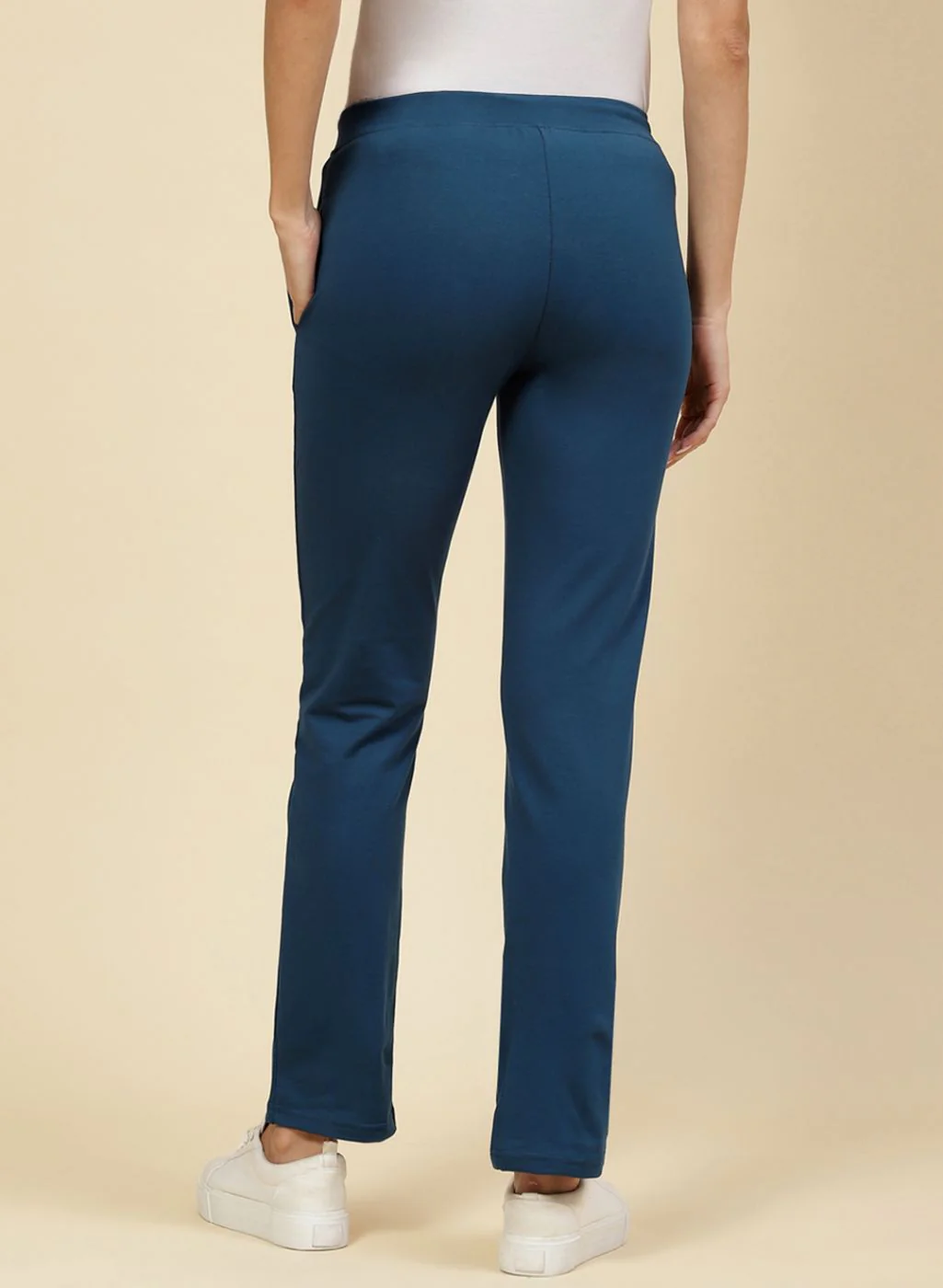 Women Blue Regular Fit Lower - Image 5