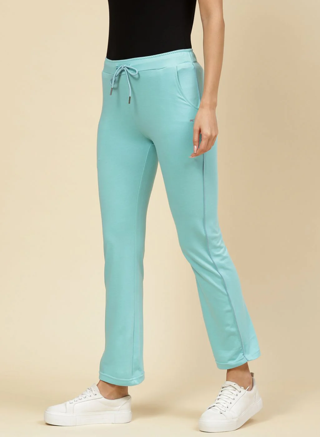 Women Blue Regular Fit Lower - Image 3