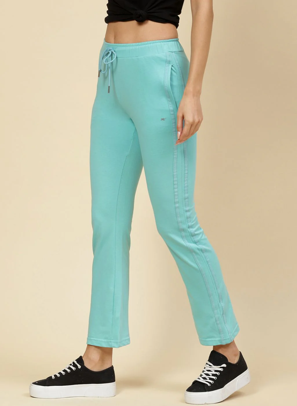 Women Blue Regular Fit Lower - Image 3