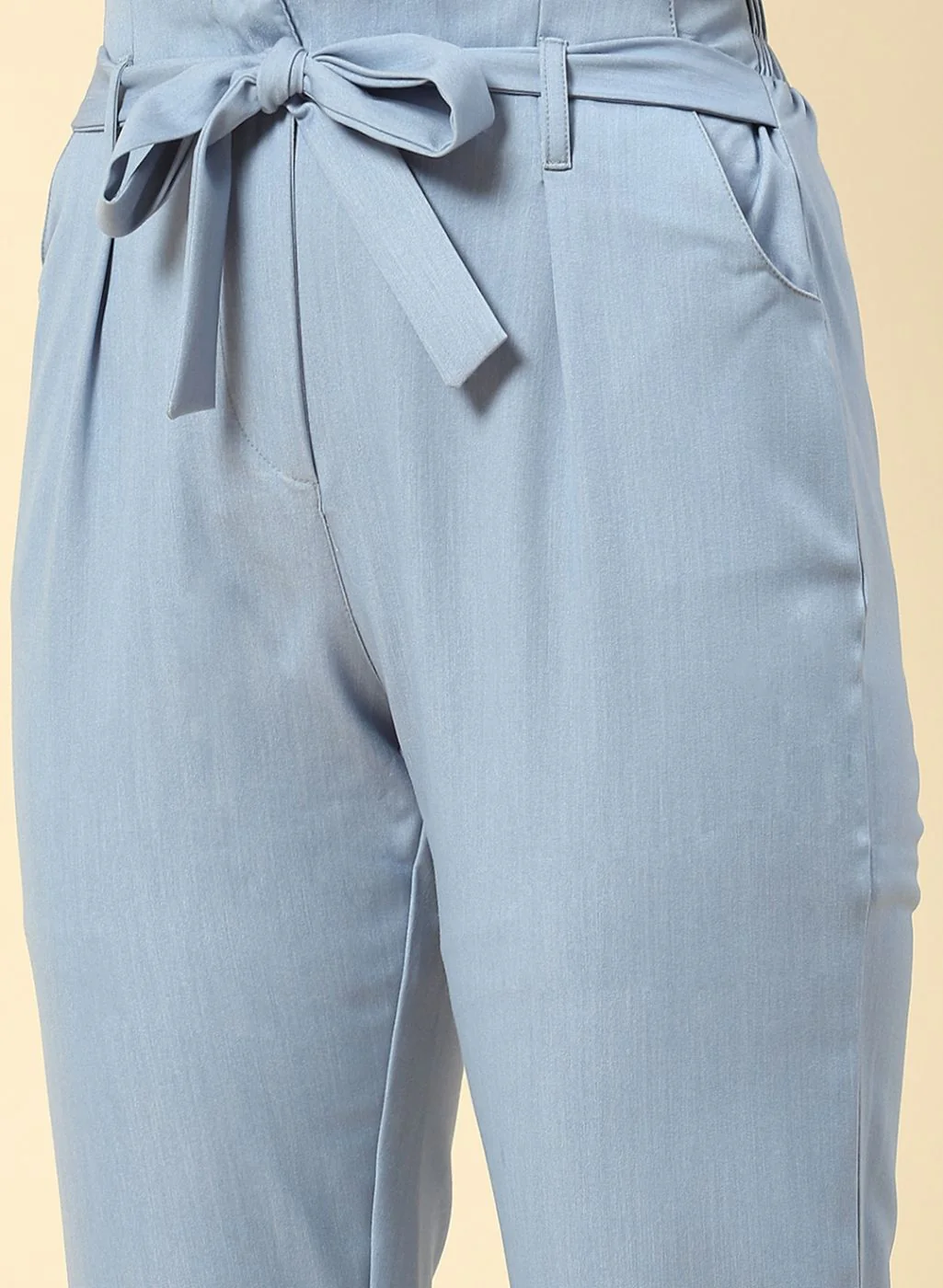 Women Blue Regular Fit Lower - Image 6