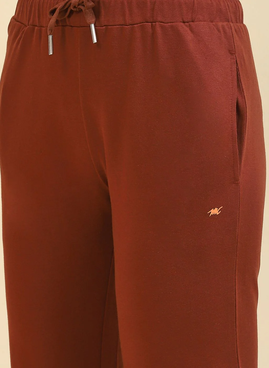 Women Brown Printed Lower Set - Image 7