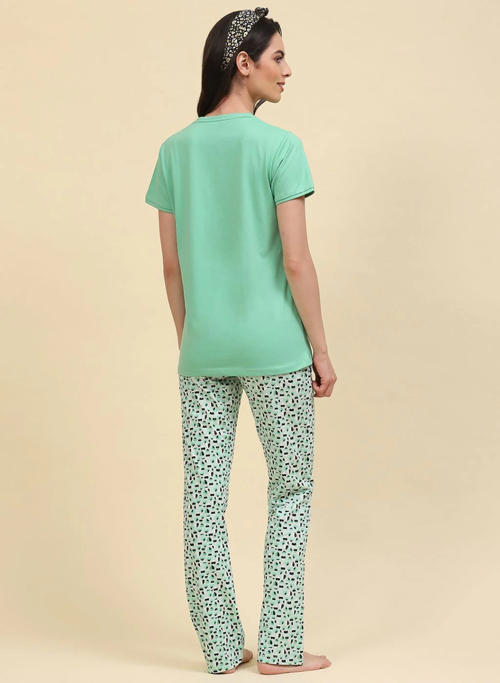Women Green & Blue Printed Combo Set - Image 5