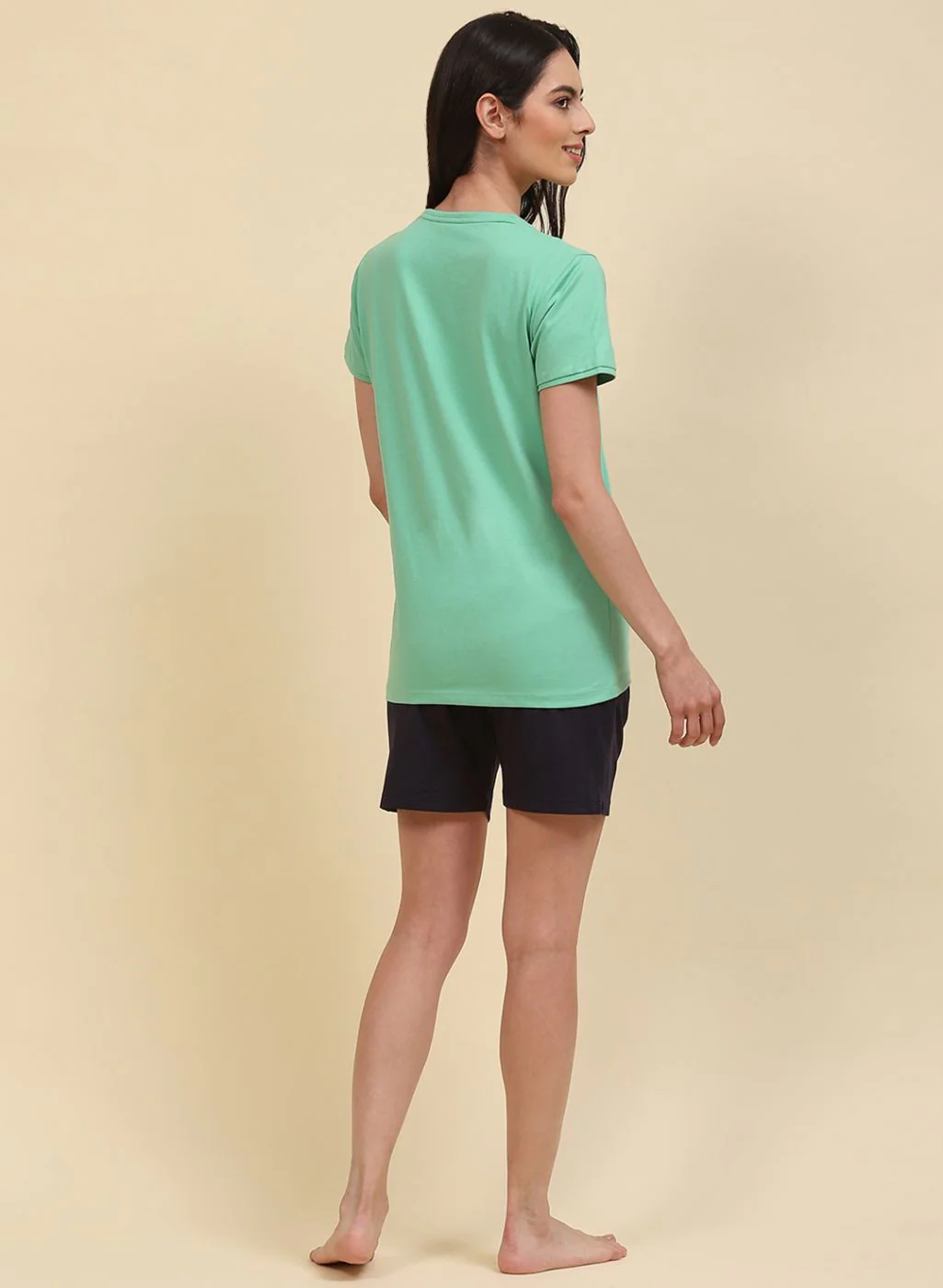 Women Green & Blue Printed Combo Set - Image 7