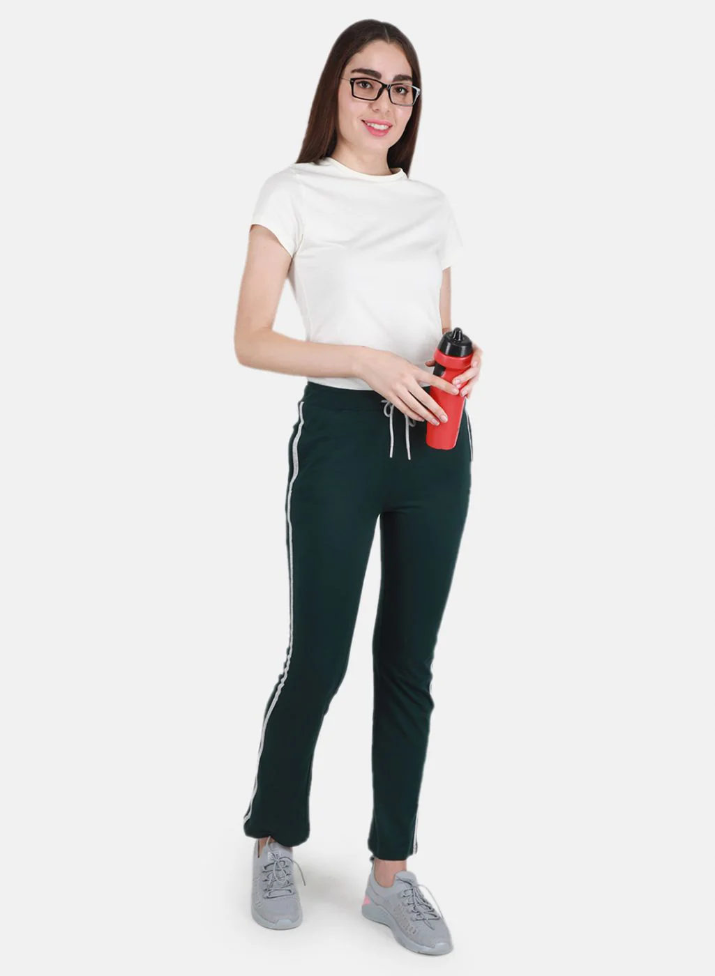 Women Green Regular Fit Lower - Image 4