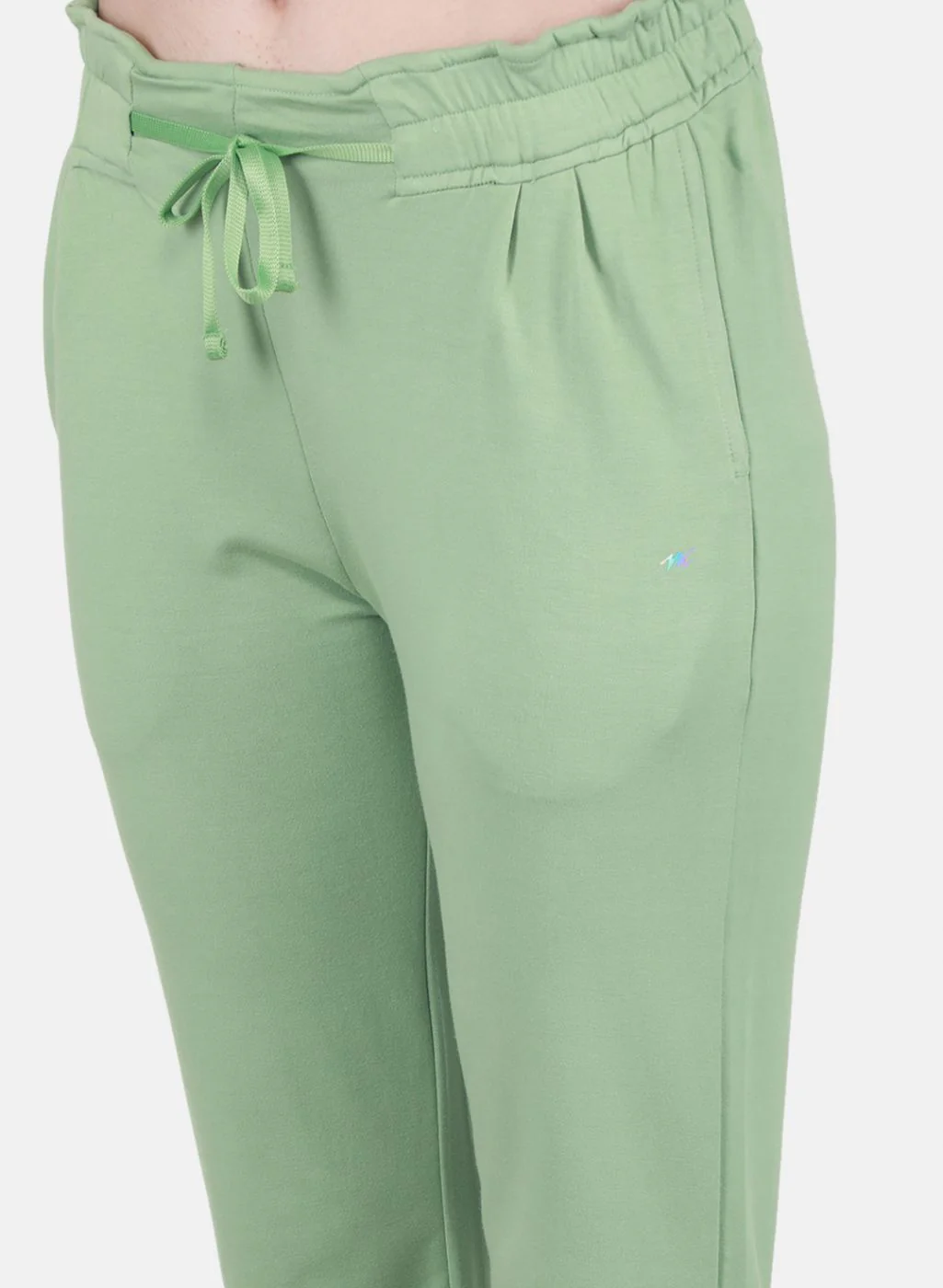 Women Green Regular Fit Lower - Image 5
