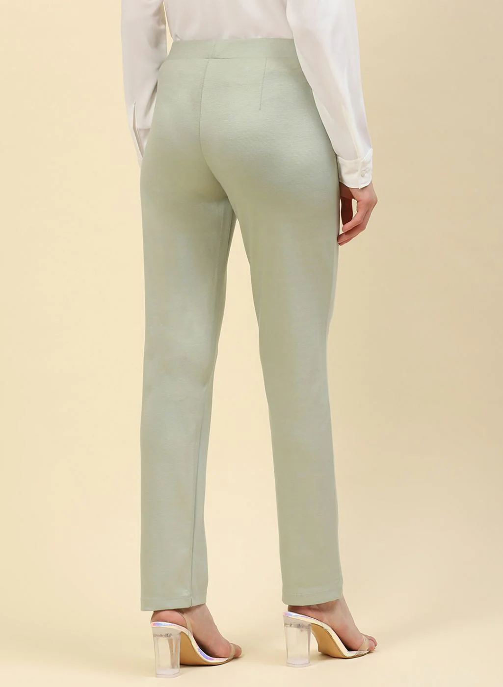 Women Green Regular Fit Lower - Image 5