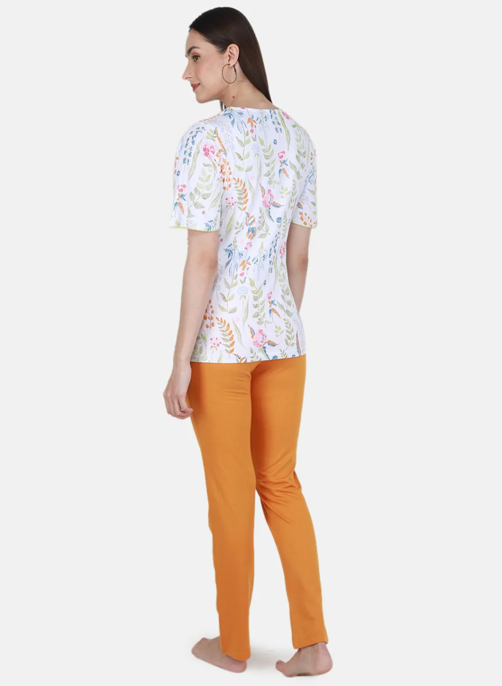 Women Multicolor Printed Lower Set - Image 3