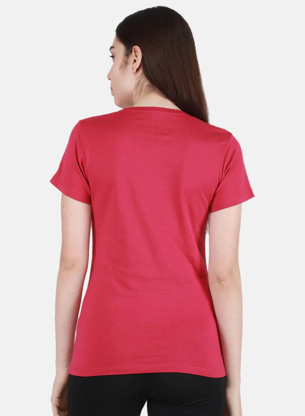 Women Off White & Magenta Printed Top 2 Pc Set - Image 4