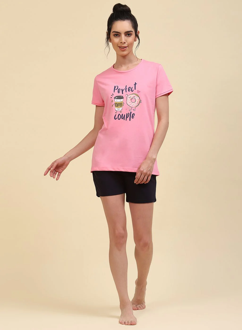 Women Pink & Blue Printed Combo Set - Image 6