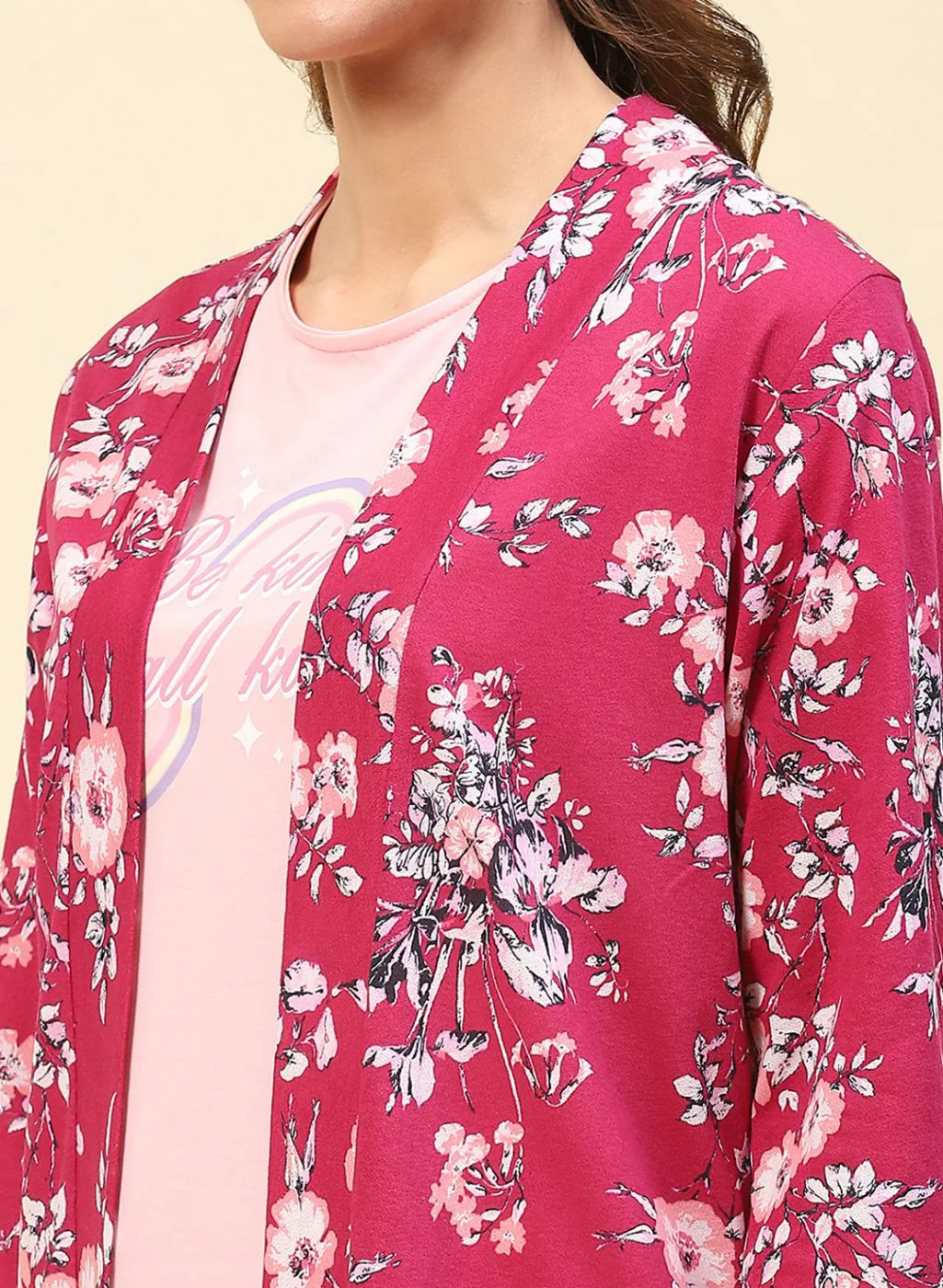 Women Pink Printed Combo Set - Image 7
