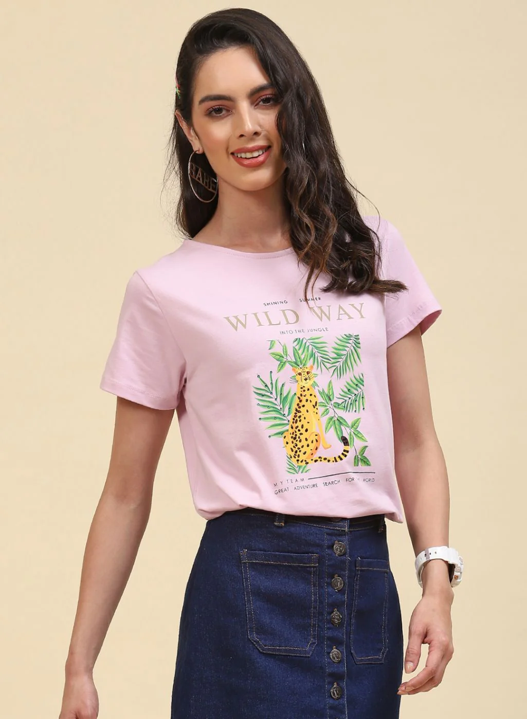 Women Purple Printed Top - Image 4