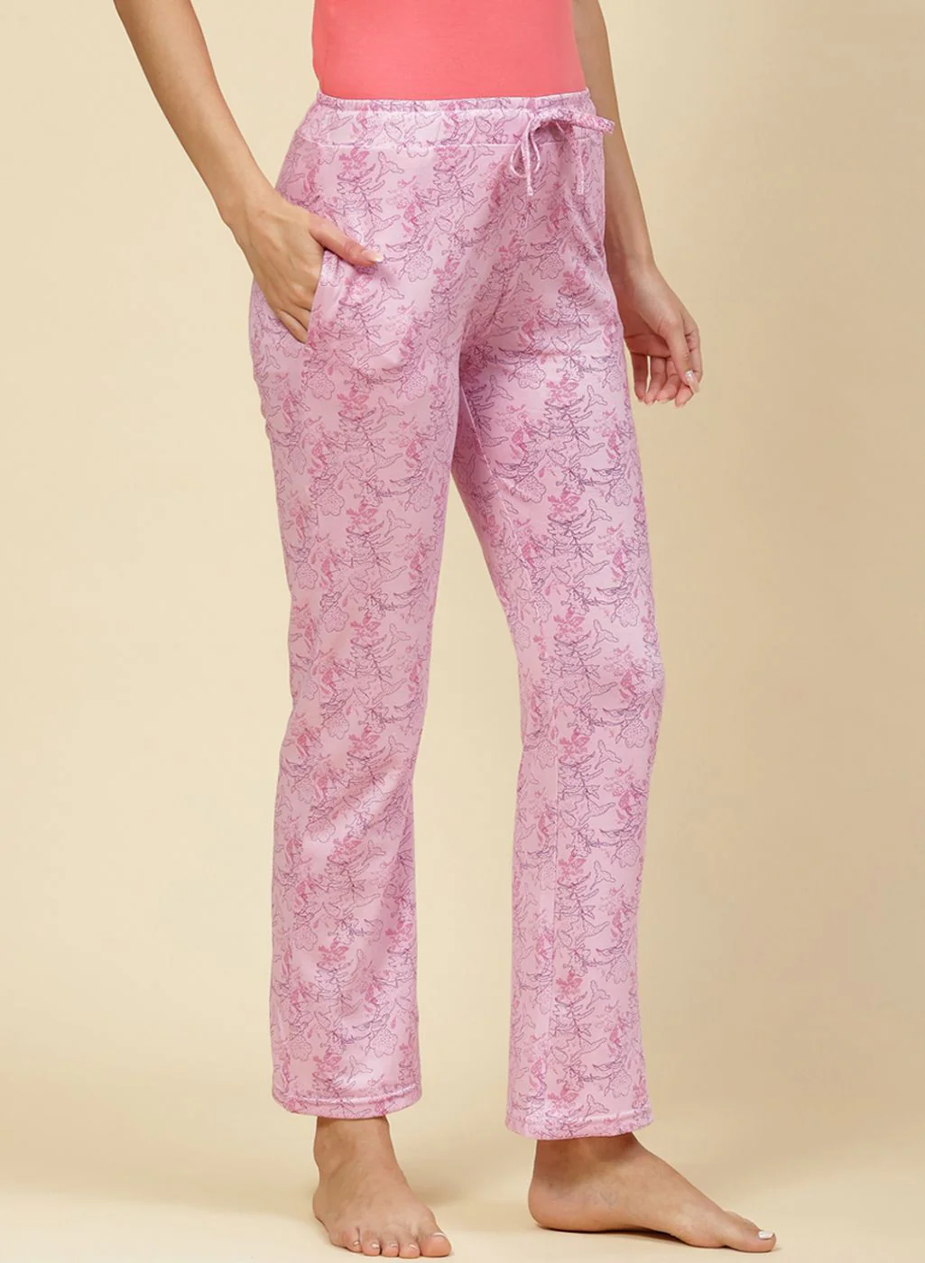 Women Purple Regular Fit Lower - Image 4