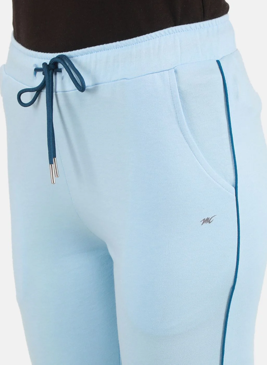 Women Sky Blue Regular Fit Lower - Image 5