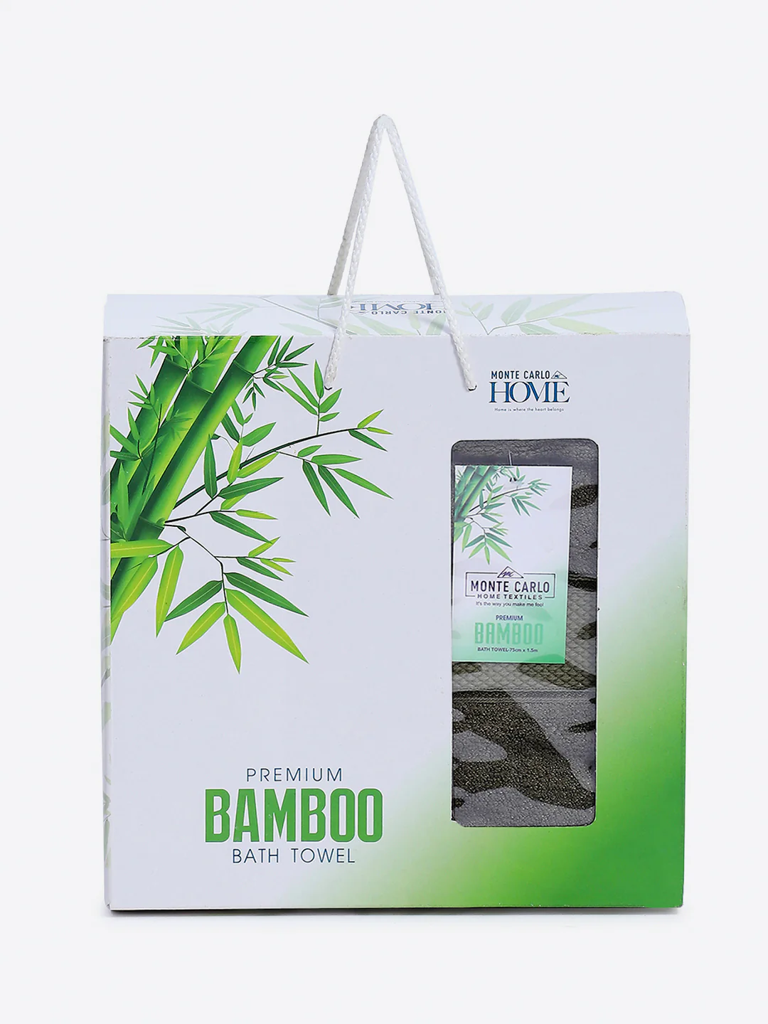 Olive Bamboo Solid 600 GSM Bath Towel (Bamboo) - Image 5