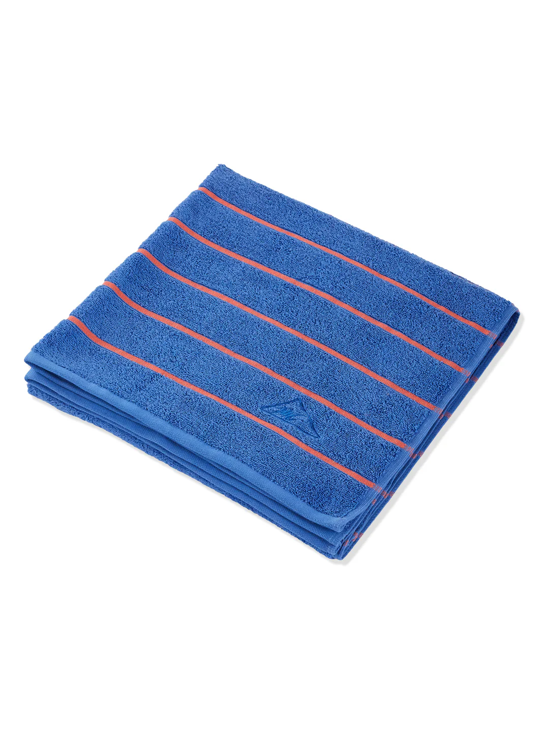 Orange & Blue 100% Cotton Solid 480 GSM Bath Towel King & Queen 2 Pc Set Gifting Box Pack - Image 6