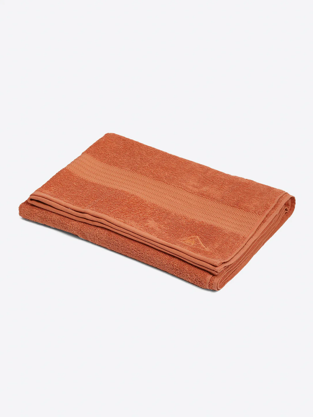 Orange Cotton Solid 400 GSM Car Towel (Jazz) - Image 2