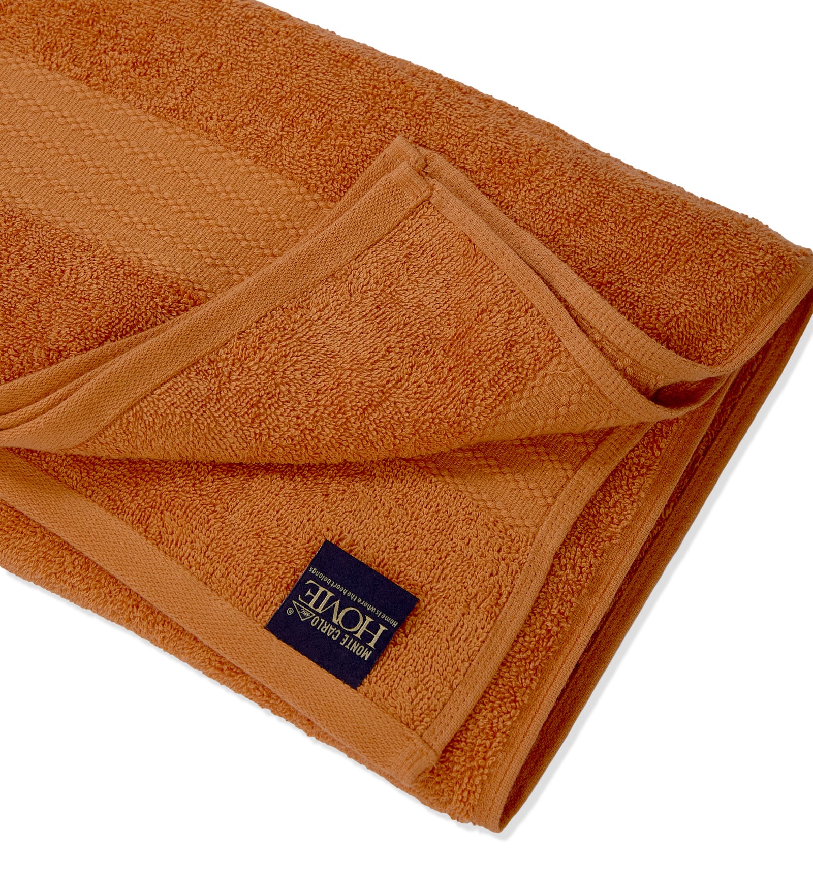 Orange Pure Cotton Solid 380 GSM Bath Towel 1 Piece (Jazz Collection) - Image 5